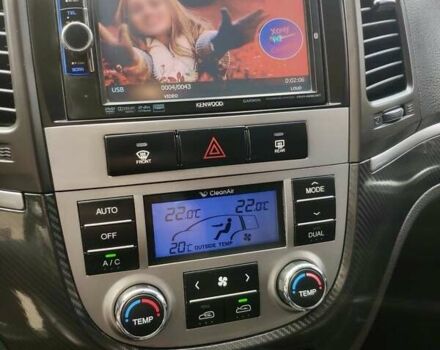 Сірий Хендай Санта Фе, об'ємом двигуна 2 л та пробігом 270 тис. км за 12500 $, фото 12 на Automoto.ua