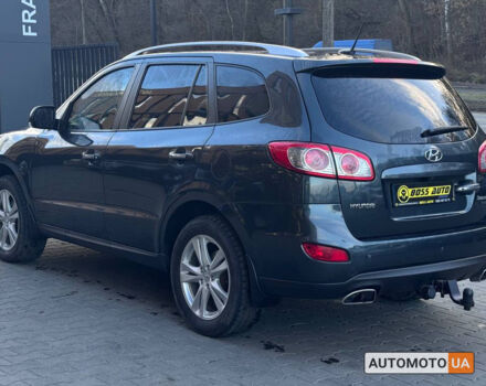 Сірий Хендай Санта Фе, об'ємом двигуна 2.2 л та пробігом 219 тис. км за 12800 $, фото 3 на Automoto.ua