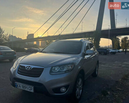 Серый Хендай Санта Фе, объемом двигателя 2.36 л и пробегом 51 тыс. км за 10800 $, фото 10 на Automoto.ua