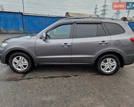 Серый Хендай Санта Фе, объемом двигателя 2.2 л и пробегом 165 тыс. км за 12500 $, фото 7 на Automoto.ua