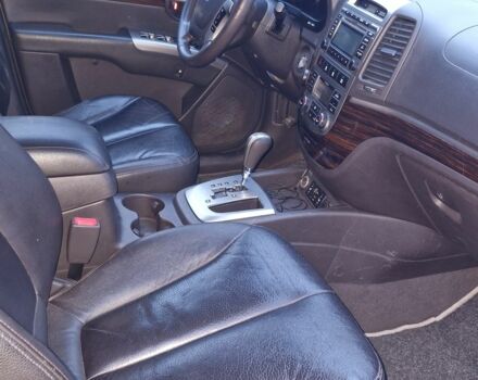 Серый Хендай Санта Фе, объемом двигателя 2.4 л и пробегом 194 тыс. км за 11500 $, фото 4 на Automoto.ua