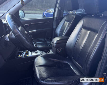 Сірий Хендай Санта Фе, об'ємом двигуна 2.2 л та пробігом 219 тис. км за 12800 $, фото 9 на Automoto.ua