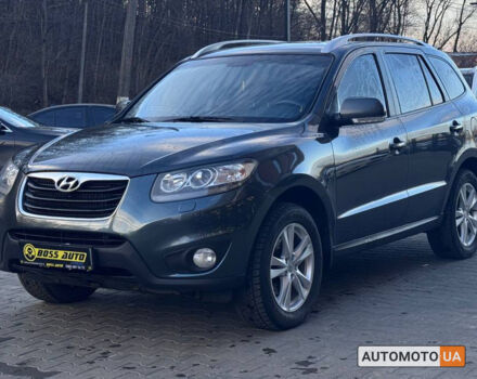 Сірий Хендай Санта Фе, об'ємом двигуна 2.2 л та пробігом 219 тис. км за 12800 $, фото 2 на Automoto.ua