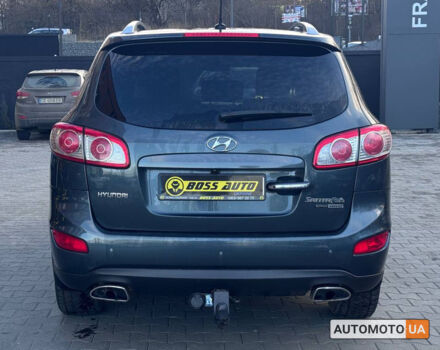 Сірий Хендай Санта Фе, об'ємом двигуна 2.2 л та пробігом 219 тис. км за 12800 $, фото 4 на Automoto.ua