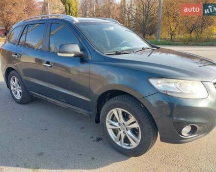 Сірий Хендай Санта Фе, об'ємом двигуна 2.36 л та пробігом 208 тис. км за 12500 $, фото 7 на Automoto.ua
