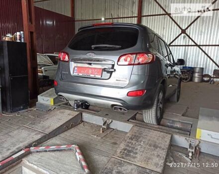 Сірий Хендай Санта Фе, об'ємом двигуна 2.2 л та пробігом 245 тис. км за 14100 $, фото 5 на Automoto.ua