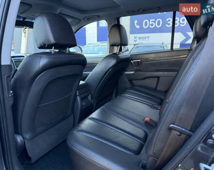 Серый Хендай Санта Фе, объемом двигателя 2.2 л и пробегом 225 тыс. км за 13850 $, фото 31 на Automoto.ua