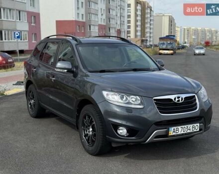 Серый Хендай Санта Фе, объемом двигателя 2.2 л и пробегом 68 тыс. км за 15700 $, фото 1 на Automoto.ua