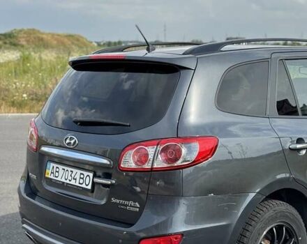 Серый Хендай Санта Фе, объемом двигателя 2.2 л и пробегом 68 тыс. км за 15700 $, фото 6 на Automoto.ua