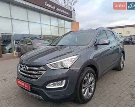 Серый Хендай Санта Фе, объемом двигателя 2.2 л и пробегом 265 тыс. км за 17000 $, фото 3 на Automoto.ua