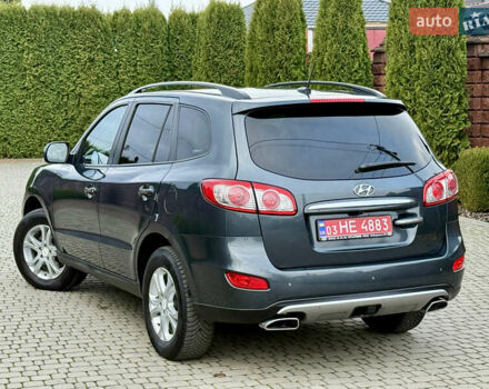 Серый Хендай Санта Фе, объемом двигателя 2.2 л и пробегом 209 тыс. км за 13999 $, фото 10 на Automoto.ua