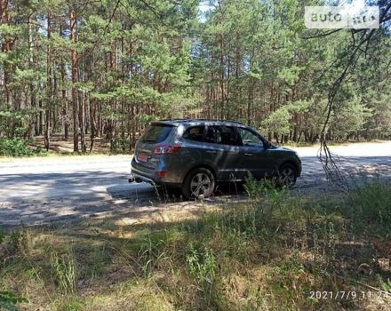 Сірий Хендай Санта Фе, об'ємом двигуна 2.2 л та пробігом 245 тис. км за 14100 $, фото 6 на Automoto.ua