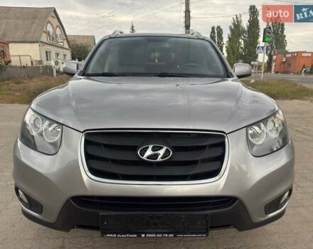 Серый Хендай Санта Фе, объемом двигателя 2 л и пробегом 189 тыс. км за 11980 $, фото 5 на Automoto.ua