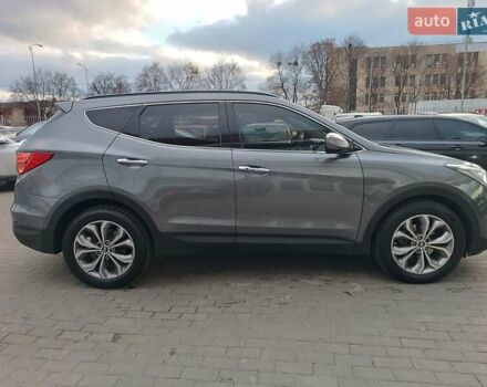 Серый Хендай Санта Фе, объемом двигателя 2.2 л и пробегом 265 тыс. км за 17000 $, фото 8 на Automoto.ua