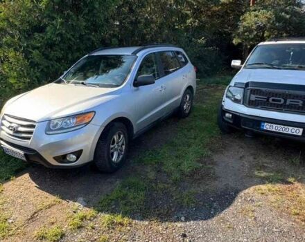 Серый Хендай Санта Фе, объемом двигателя 2.4 л и пробегом 166 тыс. км за 11000 $, фото 1 на Automoto.ua