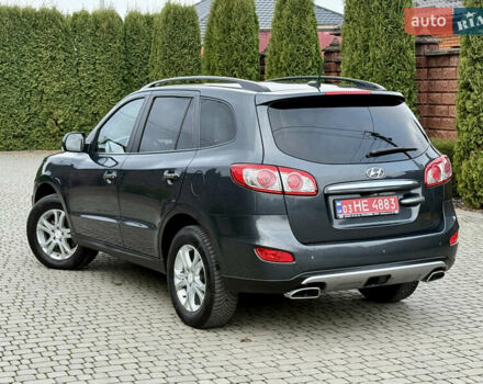 Серый Хендай Санта Фе, объемом двигателя 2.2 л и пробегом 209 тыс. км за 13999 $, фото 11 на Automoto.ua