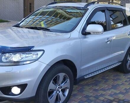 Серый Хендай Санта Фе, объемом двигателя 2.2 л и пробегом 125 тыс. км за 15200 $, фото 15 на Automoto.ua