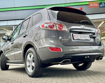 Сірий Хендай Санта Фе, об'ємом двигуна 2.2 л та пробігом 177 тис. км за 13999 $, фото 23 на Automoto.ua