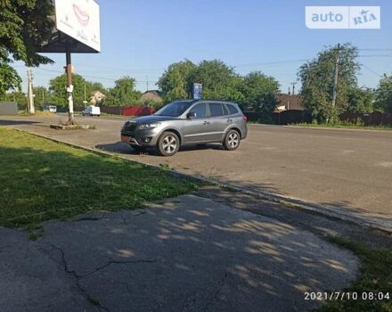 Сірий Хендай Санта Фе, об'ємом двигуна 2.2 л та пробігом 245 тис. км за 14100 $, фото 7 на Automoto.ua