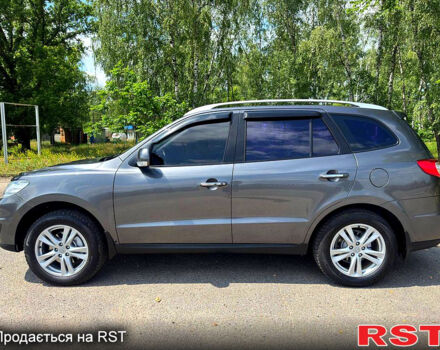 Серый Хендай Санта Фе, объемом двигателя 2.4 л и пробегом 170 тыс. км за 11450 $, фото 3 на Automoto.ua