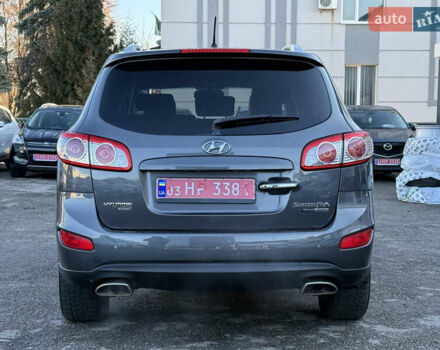 Серый Хендай Санта Фе, объемом двигателя 2.2 л и пробегом 225 тыс. км за 13850 $, фото 9 на Automoto.ua