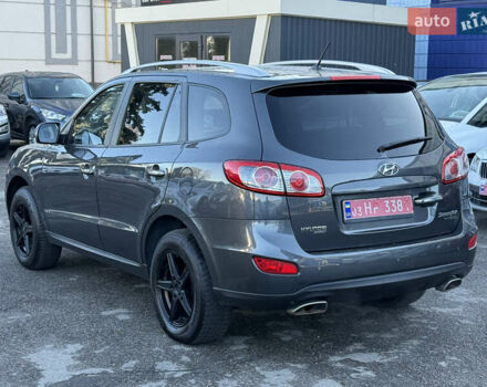 Серый Хендай Санта Фе, объемом двигателя 2.2 л и пробегом 225 тыс. км за 13850 $, фото 11 на Automoto.ua