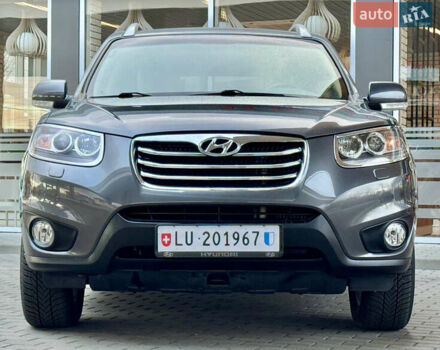 Сірий Хендай Санта Фе, об'ємом двигуна 2.2 л та пробігом 177 тис. км за 13999 $, фото 4 на Automoto.ua
