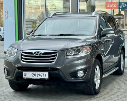 Сірий Хендай Санта Фе, об'ємом двигуна 2.2 л та пробігом 177 тис. км за 13999 $, фото 10 на Automoto.ua