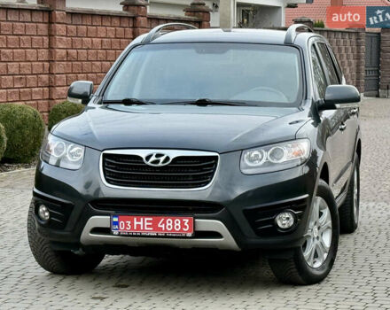 Серый Хендай Санта Фе, объемом двигателя 2.2 л и пробегом 209 тыс. км за 13999 $, фото 6 на Automoto.ua