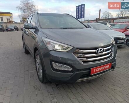 Серый Хендай Санта Фе, объемом двигателя 2.2 л и пробегом 265 тыс. км за 17000 $, фото 1 на Automoto.ua