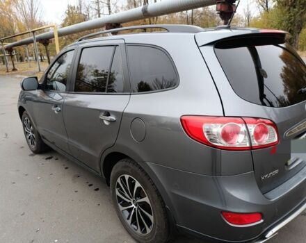 Серый Хендай Санта Фе, объемом двигателя 2.2 л и пробегом 125 тыс. км за 14500 $, фото 5 на Automoto.ua