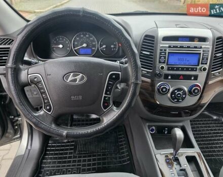 Серый Хендай Санта Фе, объемом двигателя 2.4 л и пробегом 237 тыс. км за 9999 $, фото 25 на Automoto.ua
