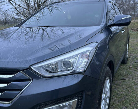 Сірий Хендай Санта Фе, об'ємом двигуна 2.2 л та пробігом 192 тис. км за 18500 $, фото 2 на Automoto.ua