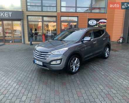 Серый Хендай Санта Фе, объемом двигателя 2.2 л и пробегом 177 тыс. км за 18700 $, фото 9 на Automoto.ua