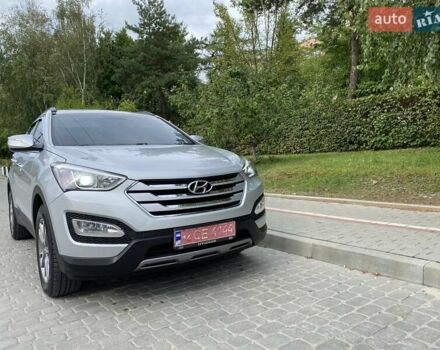 Серый Хендай Санта Фе, объемом двигателя 2 л и пробегом 76 тыс. км за 17900 $, фото 9 на Automoto.ua