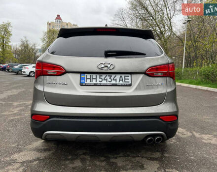 Сірий Хендай Санта Фе, об'ємом двигуна 2 л та пробігом 158 тис. км за 12400 $, фото 6 на Automoto.ua
