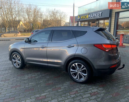 Серый Хендай Санта Фе, объемом двигателя 2.2 л и пробегом 177 тыс. км за 18700 $, фото 6 на Automoto.ua