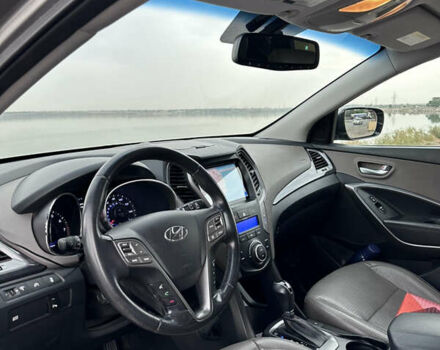 Серый Хендай Санта Фе, объемом двигателя 2 л и пробегом 190 тыс. км за 14000 $, фото 32 на Automoto.ua