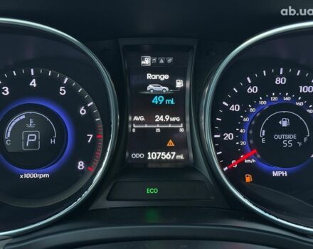 Серый Хендай Санта Фе, объемом двигателя 2.4 л и пробегом 173 тыс. км за 12390 $, фото 16 на Automoto.ua