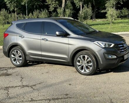 Серый Хендай Санта Фе, объемом двигателя 2 л и пробегом 228 тыс. км за 16400 $, фото 8 на Automoto.ua