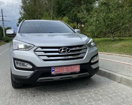 Серый Хендай Санта Фе, объемом двигателя 2 л и пробегом 76 тыс. км за 17900 $, фото 6 на Automoto.ua