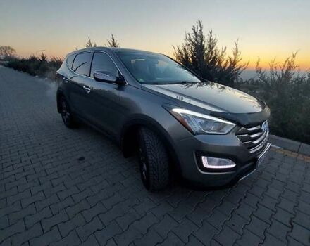 Сірий Хендай Санта Фе, об'ємом двигуна 2 л та пробігом 161 тис. км за 16500 $, фото 14 на Automoto.ua