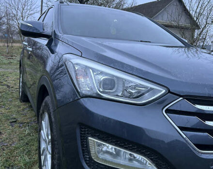 Сірий Хендай Санта Фе, об'ємом двигуна 2.2 л та пробігом 192 тис. км за 18500 $, фото 1 на Automoto.ua