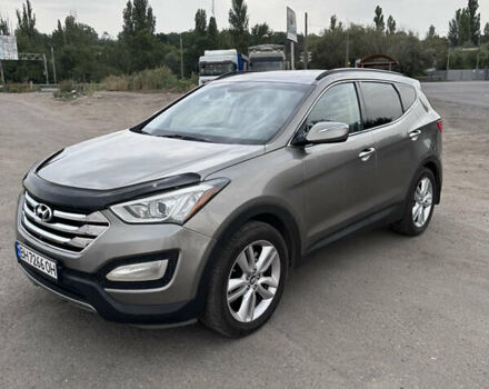 Серый Хендай Санта Фе, объемом двигателя 2 л и пробегом 190 тыс. км за 14000 $, фото 17 на Automoto.ua