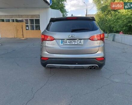 Серый Хендай Санта Фе, объемом двигателя 2 л и пробегом 177 тыс. км за 16500 $, фото 8 на Automoto.ua