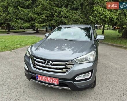 Серый Хендай Санта Фе, объемом двигателя 2.2 л и пробегом 219 тыс. км за 15950 $, фото 18 на Automoto.ua