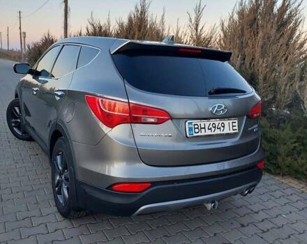 Сірий Хендай Санта Фе, об'ємом двигуна 2 л та пробігом 161 тис. км за 16500 $, фото 8 на Automoto.ua