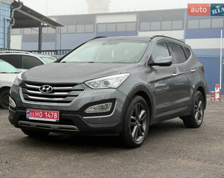 Сірий Хендай Санта Фе, об'ємом двигуна 2.2 л та пробігом 183 тис. км за 16999 $, фото 12 на Automoto.ua