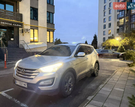 Серый Хендай Санта Фе, объемом двигателя 2.36 л и пробегом 227 тыс. км за 13900 $, фото 4 на Automoto.ua