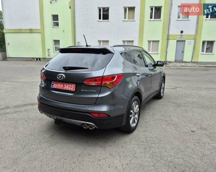 Серый Хендай Санта Фе, объемом двигателя 2.2 л и пробегом 219 тыс. км за 15950 $, фото 23 на Automoto.ua